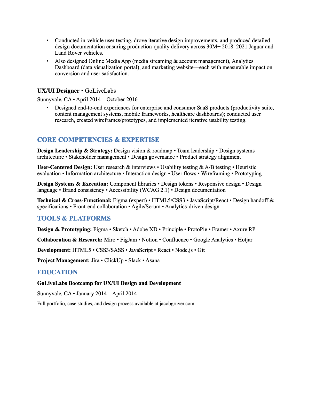 Page 3 - Skills and Education